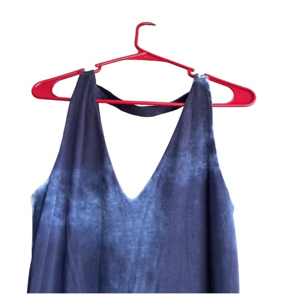 STONE & SKY Sleeveless Tie Dye Maxi V-Neck Dress Size S - Picture 4 of 8